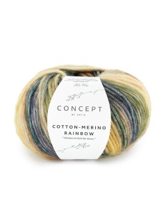Katia Cotton merino rainbow