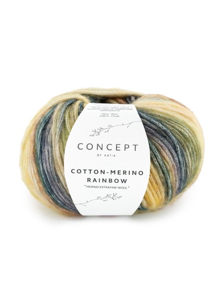 Katia Cotton merino rainbow
