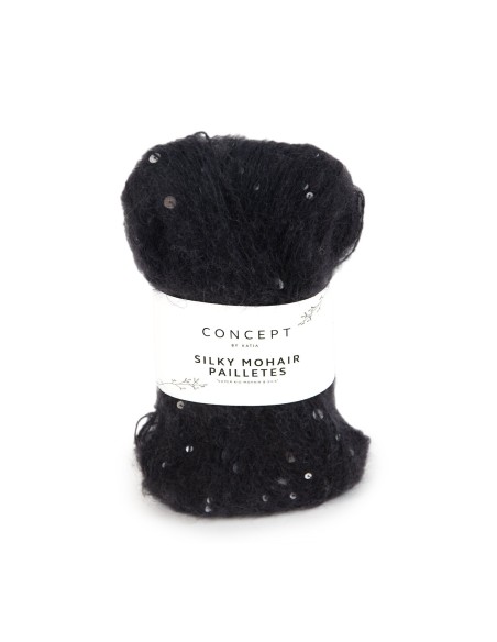 Katia Silky Mohair Pailletes