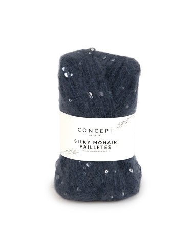 Katia Silky Mohair Pailletes