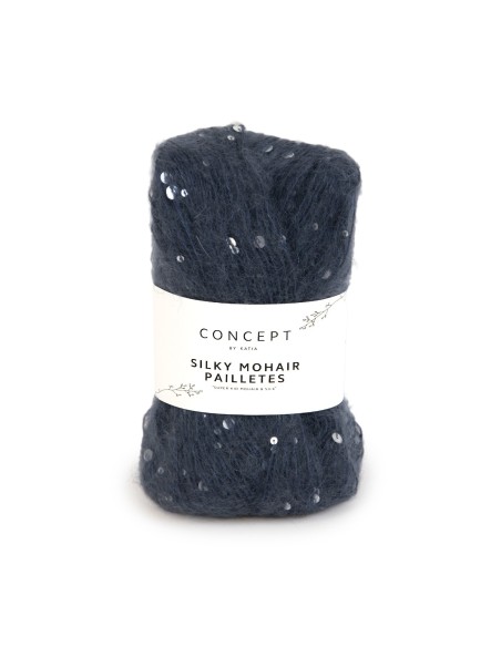 Katia Silky Mohair Pailletes