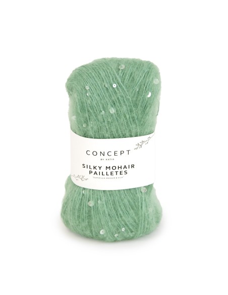 Katia Silky Mohair Pailletes