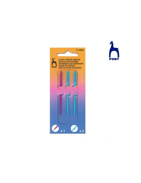 Aguja lanera plástico