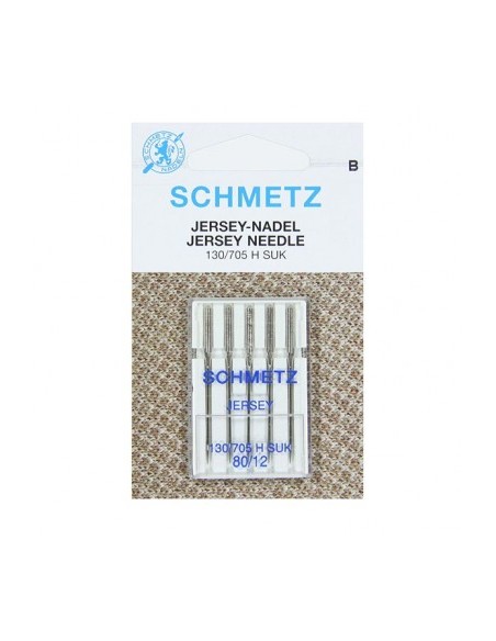 Aguja máquina jersey plana