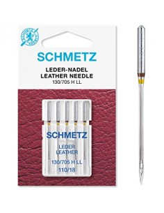 Aguja máquina coser cuero