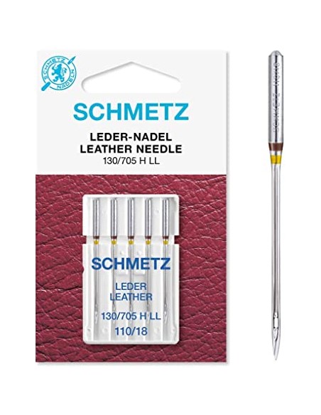 Aguja máquina coser cuero