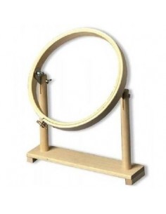 Bastidor de madera con pie