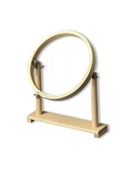 Bastidor de madera con pie