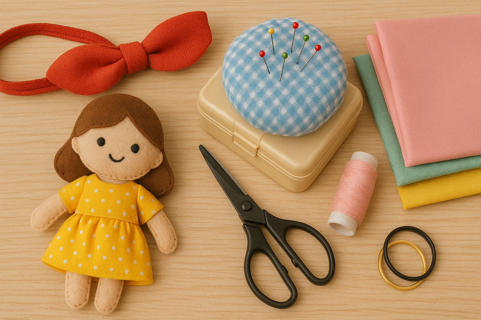 Manualidad para crear muñecos de tela