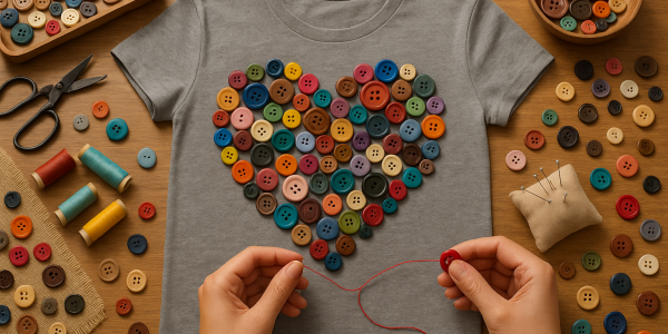 Manualidades con botones: 5 ideas para transformar tu ropa