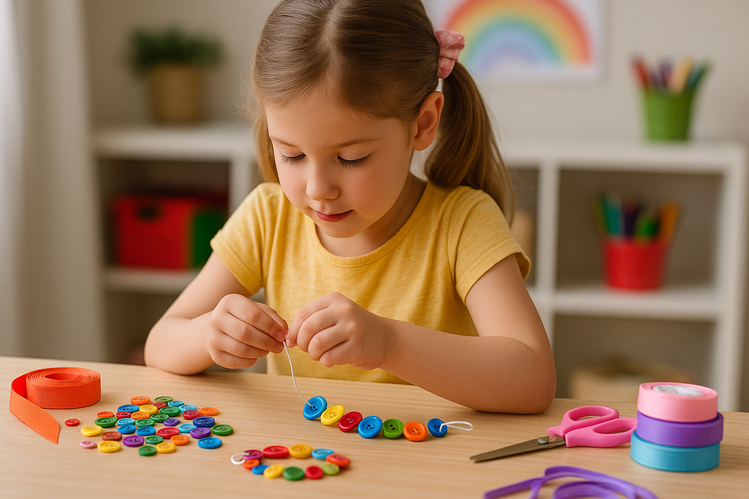 Manualidades para niños: 5 ideas fáciles con materiales de mercería